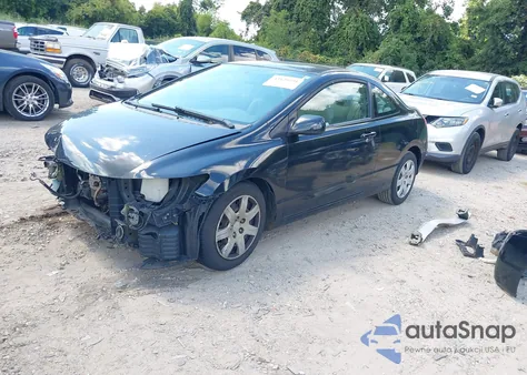 2009 Honda Civic Lx z USA, uszkodzony, nr VIN 2HGFG126X9H531777